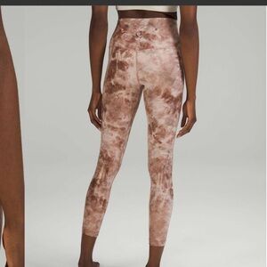 Lululemon Align High-Rise Pant 25" Shine‎ Size 4